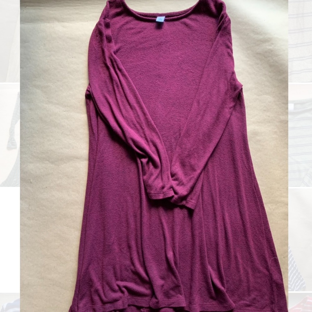 Maroon dress